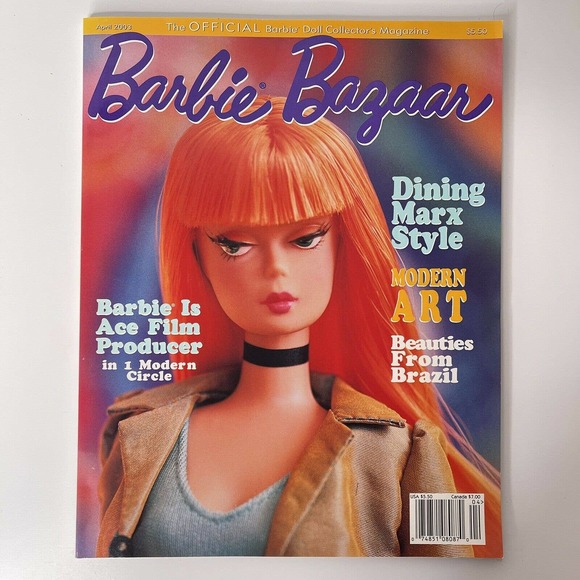 BARBIE BAZAAR MAGAZINE - SEPTEMBER / APRIL 2003 - EXCELLENT CONDITION - Picture 1 of 12